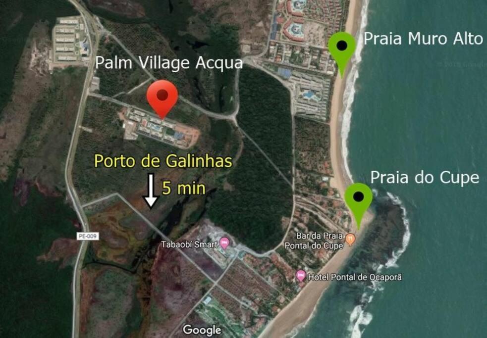 Flat Palm Village Acqua Pôrto das Galinhas Extérieur photo